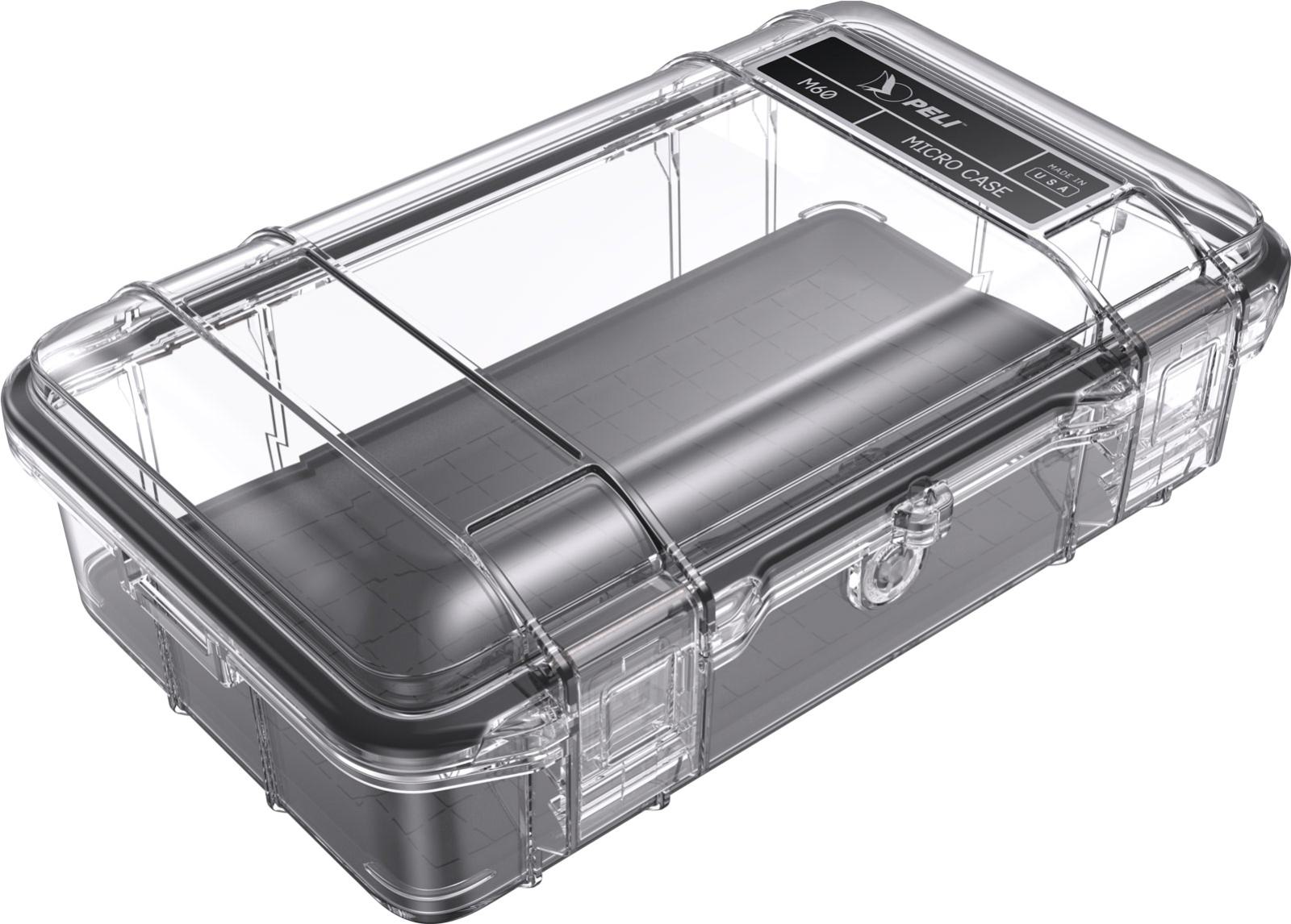 Pelican M60 Micro Clear Case Black Liner