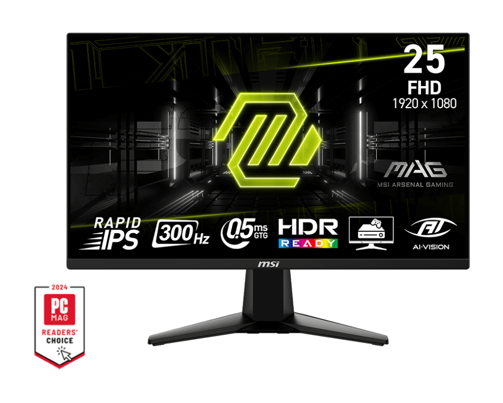25" MSI MAG 255XF (FHD) GAMING MONITOR