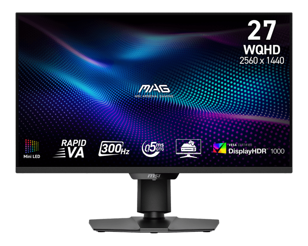 27" MSI MAG 274QPF X30MV (WQHD) GAMING MONITOR