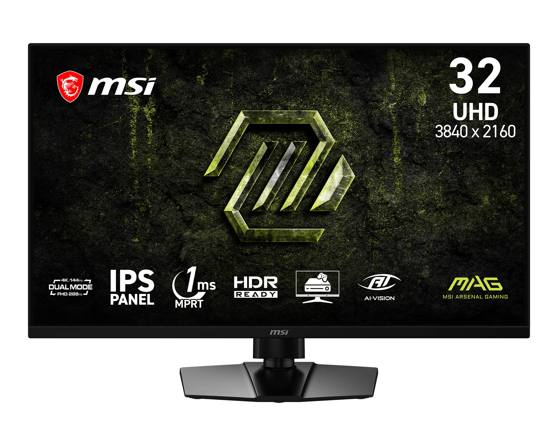32" MSI MAG 321UPD E14 (4K DUAL MODE) GAMING MONITOR