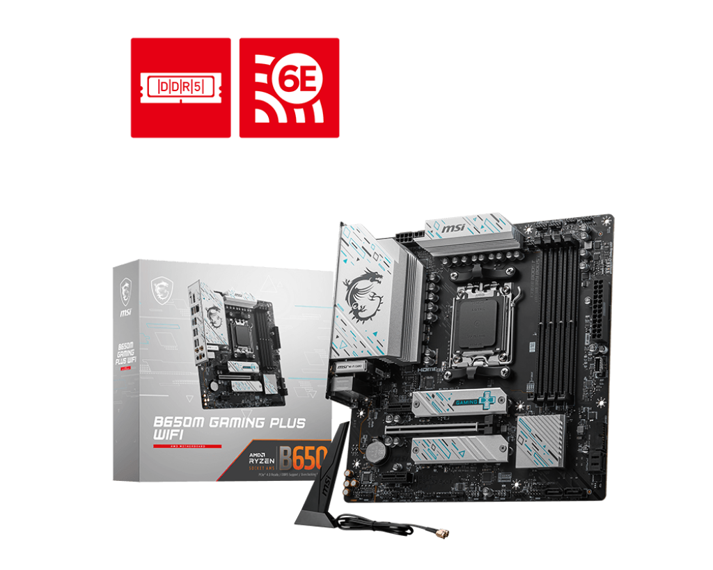 MSI MAG B650M GAMING PLUS WIFI MOTHERBOARD