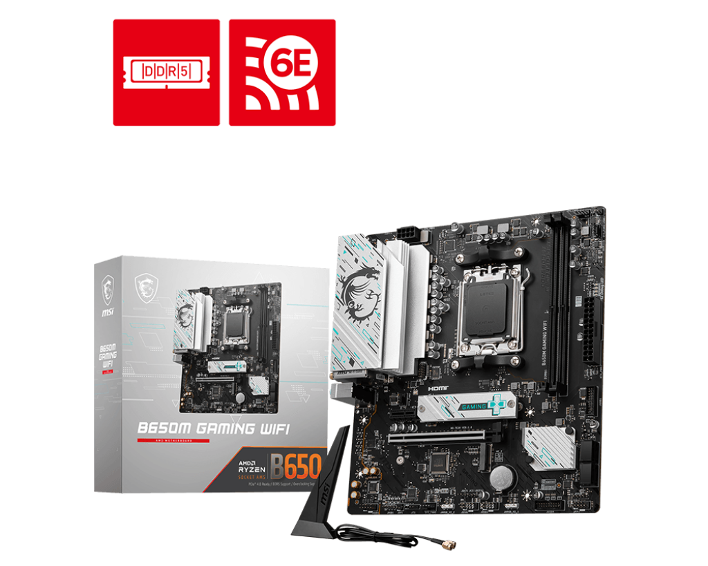 MSI MAG B650M GAMING WIFI AM5 MOTHERBOARD