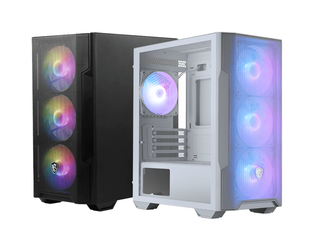 MSI MAG FORGE M100R WHITE GAMING CASE