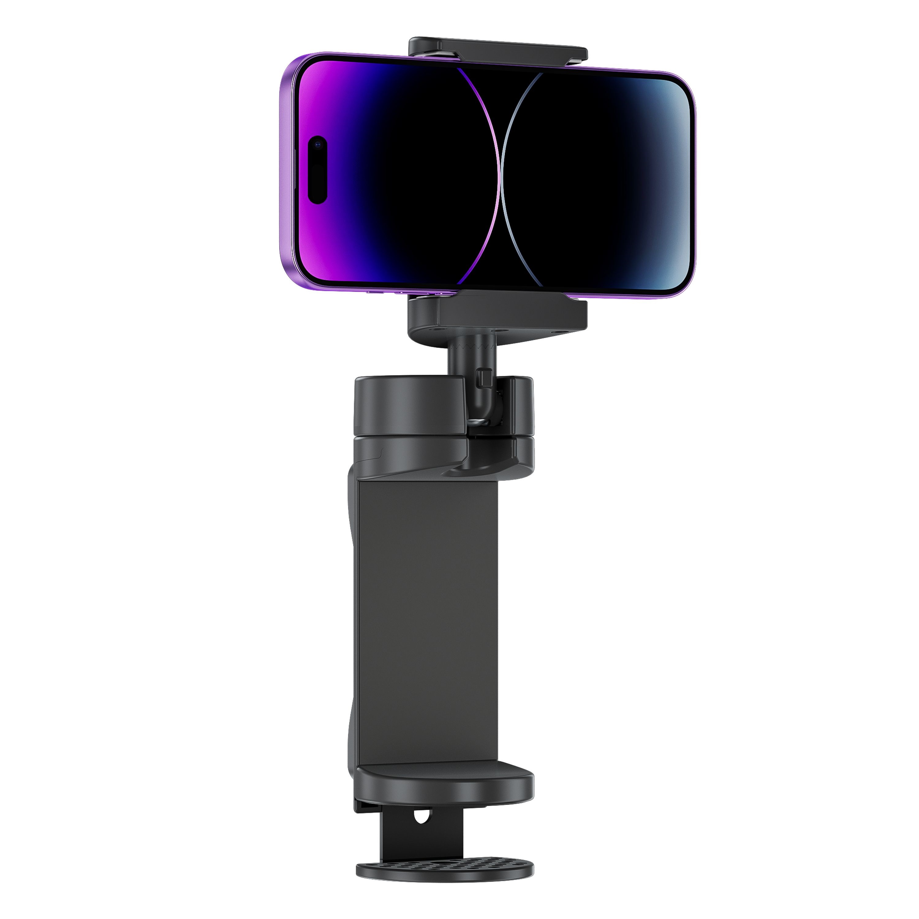 mbeat® Portable Travel Phone Holder Portable Design/ 360 degree Rotatable Base/ Compact & Lightweight/ Freestyle Adjustment Package Weight: 125g