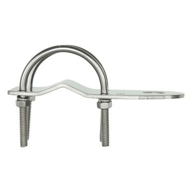 GME MB408SS - 3mm Bull Bar Bracket with "U" Bolts - Stainless Steel