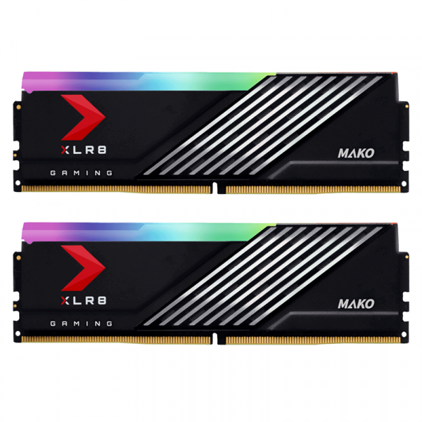 PNY MD32GK2D5600040MXR 16GBx2,UDIMM,DDR5-6000-40/40/40/77, XMP &EXPO,1.3v,2pk,MAKO, BLACK (AMZ)