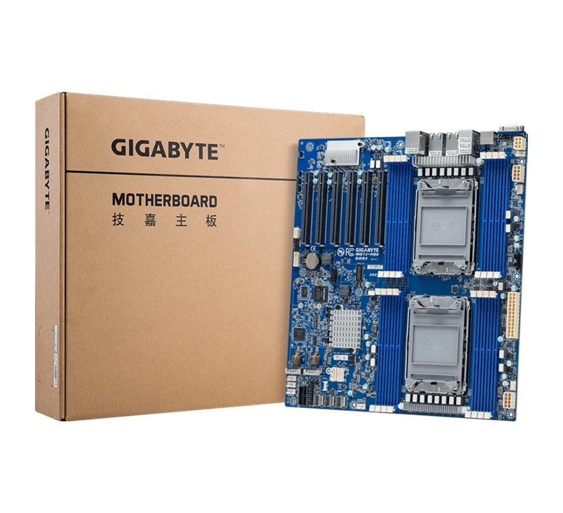 Gigabyte MD72-HB2, Intel® Xeon® Scalable Processor, Dual processor, 2 x M.2, 6 x PCIe Gen4 x16 (special order)