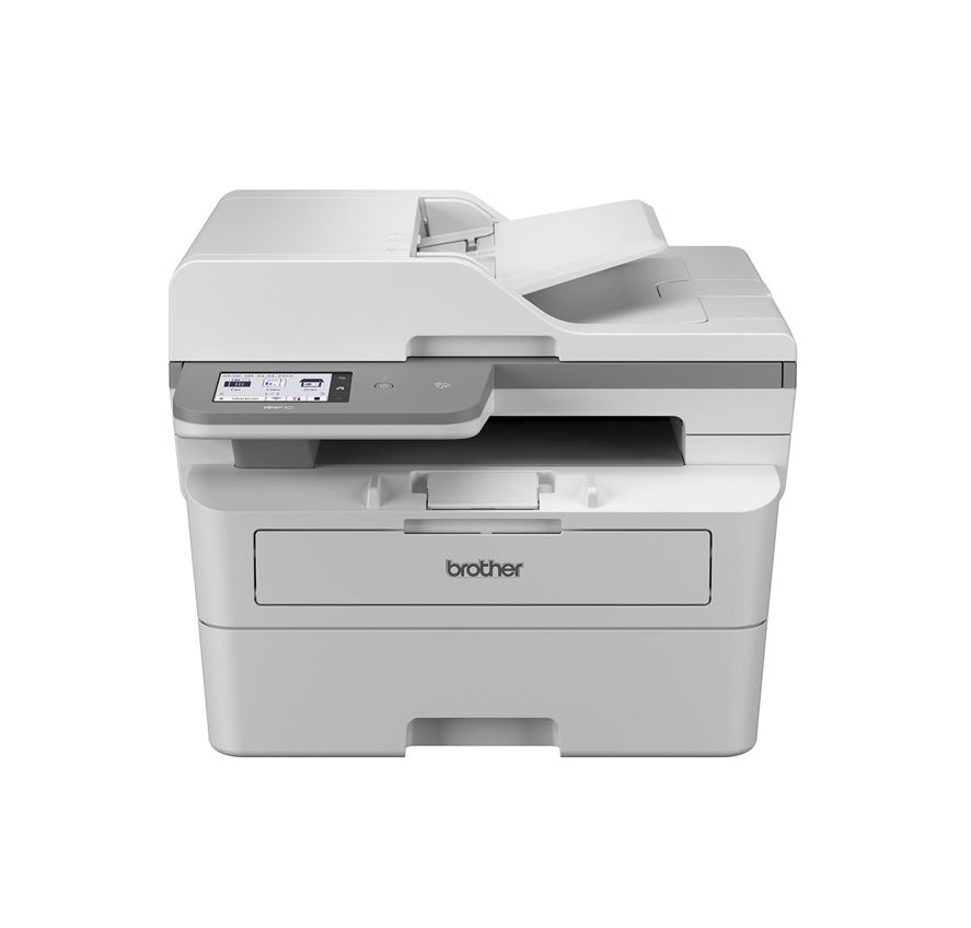 Brother Compact Mono Laser Multi-Function Centre - Print/Scan/Copy/FAX w/Print speeds of Up to 34 ppm, 2-Sided Printing&Scanning, Wired&Wireless