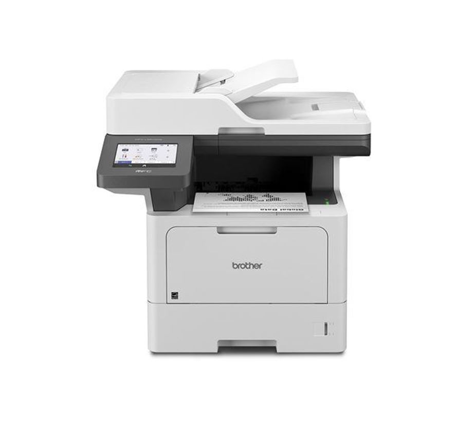 Brother Professional Mono Laser Multi-Function Centre - Print/Scan/Copy/FAX with Up to 50 ppm, 2-Sided Printing & Scanning, 250 Sheets Paper Tray