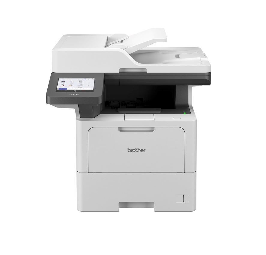 Brother Professional Mono Laser Multi-Function Centre - Print/Scan/Copy/FAX with Up to 50 ppm, 2-Sided Printing & Scanning, 520 Sheets Paper Tray