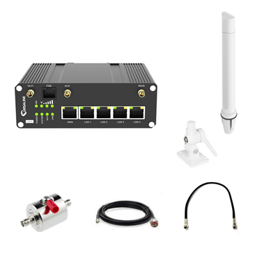Milesight Voice and Data Marine Kit - Poynting 698-2700 4/7.5dBi LTE Antenna