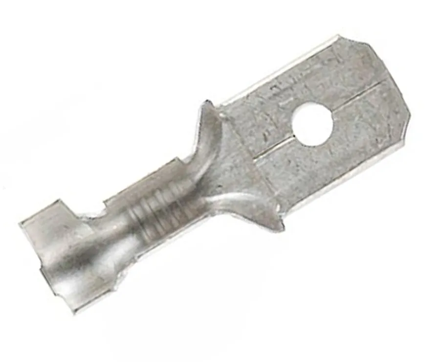 Male Tab Q/C 6.4 X 0.8MM BRASS (pack of 100)