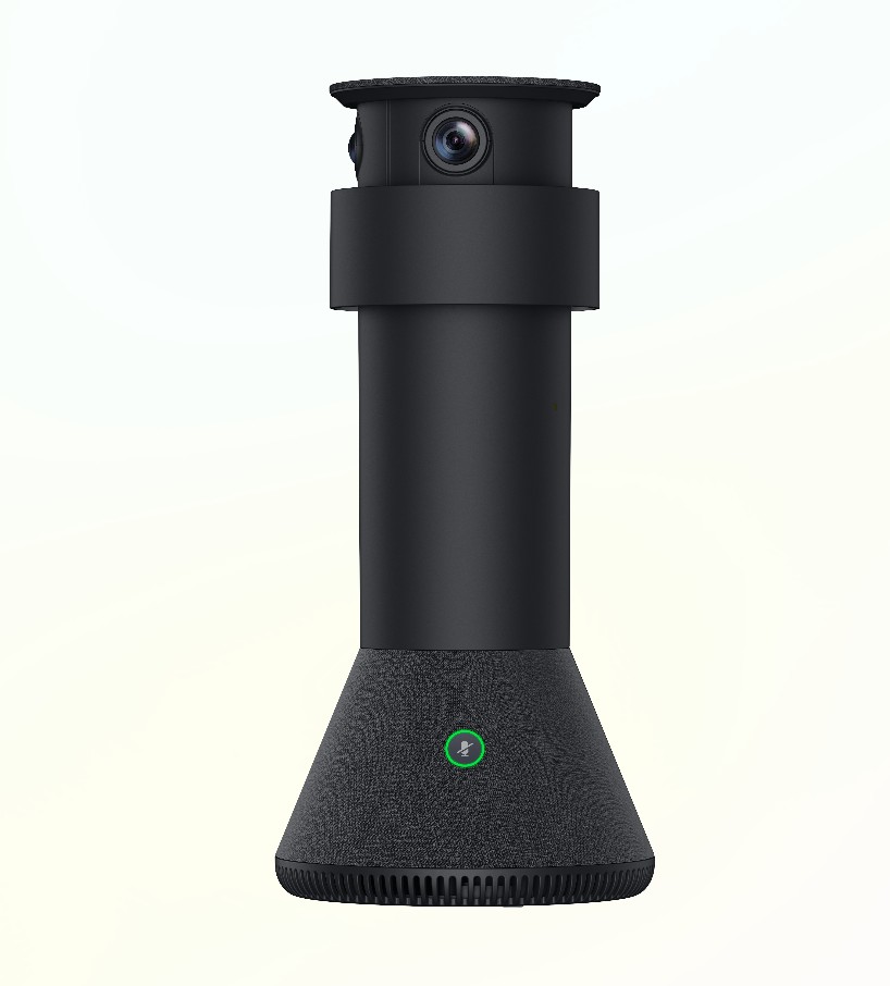 Yealink MTower Center-view Intelligent Camera for small to medium meeting rooms Triple-eye 8MP Cameras IntelliVision Magnetic Levitation Privacy Cover