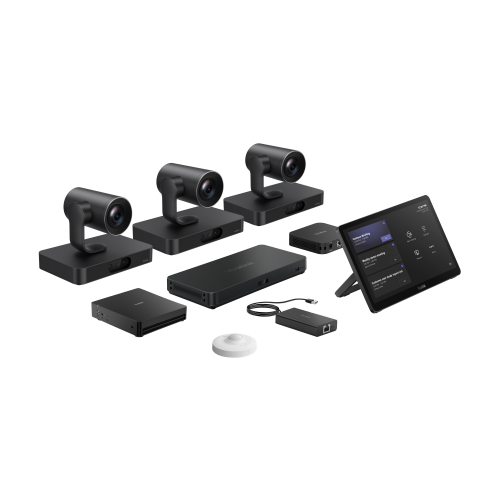 Yealink MVCS98-C5U Teams Room Kit, MCore 4, MTouch Plus, 3x SmartVision 80, AVHub, RCH40 E2, RoomSensor, BYOD Extender, 20x Zoom, AI Tracking