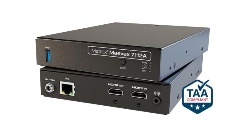 Matrox Maevex E7112A H.264 Encoder