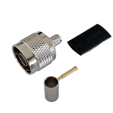 N Male Connector for L-240 Coaxial Cable