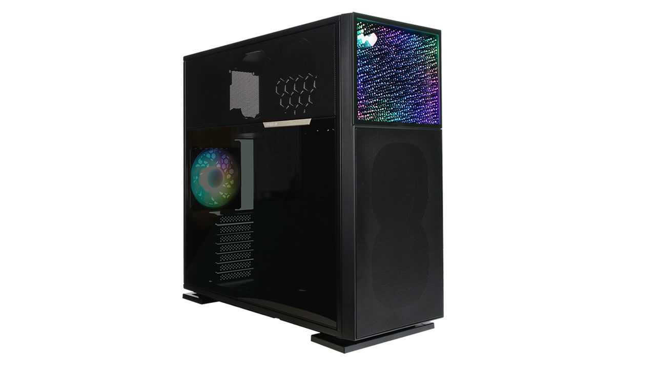 INWIN N515 BLACK GAMING CASE (NEBULA PANEL)