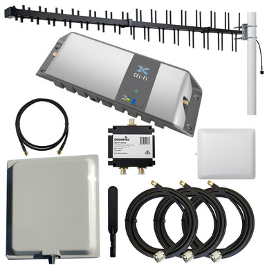 Nextivity CEL-FI G31 Telstra LPDA Building Indoor & Outdoor Pack inc. Wall Mount