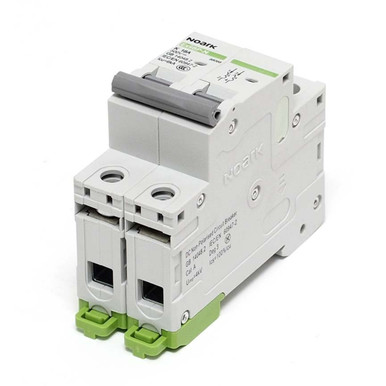 Noark 10A 360VDC Circuit Breaker (2 pole) - N84449
