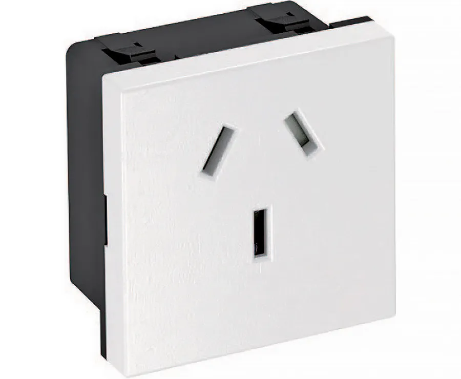 Socket 2-pin 10 A 250 V