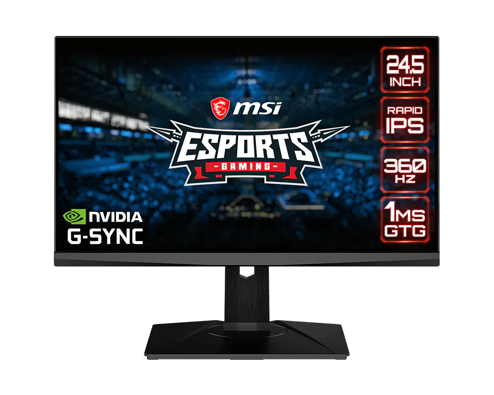 25" MSI OCULUX NXG253R (FHD) GAMING MONITOR