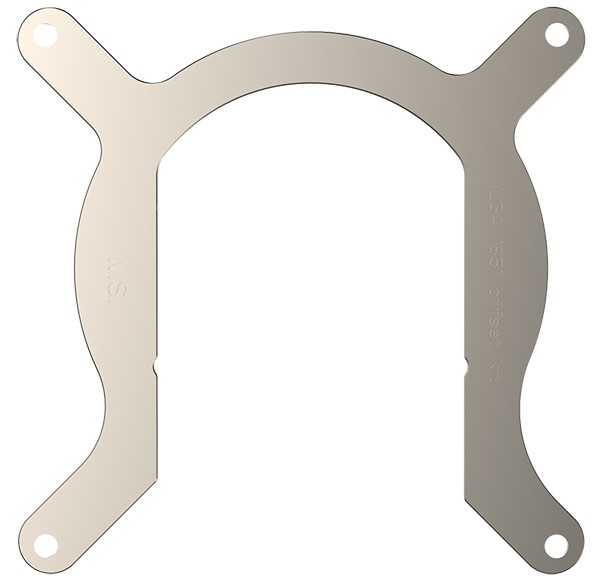 MSI I Series LC Intel LGA1851 Enhancer Bracket, support MAG CORELIQUID I Series