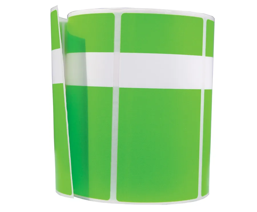 Optima Tag Label - Green 250roll