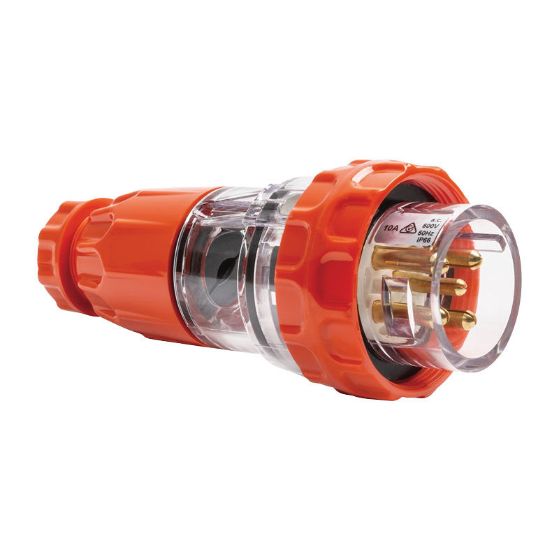 5 Pin Round Industrial Plug 40A