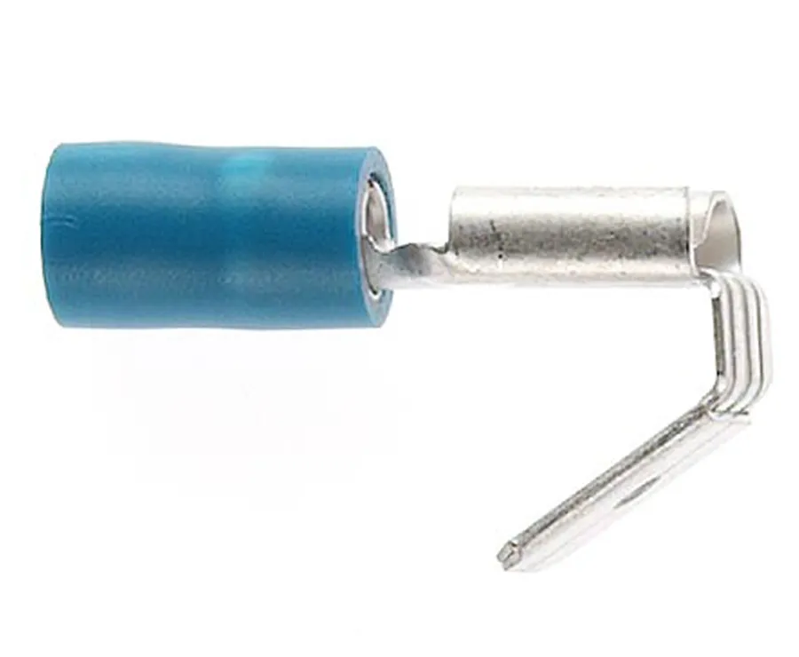 Piggy Back Q/C 6.4 X 0.8MM DG BLUE (pack of 50)