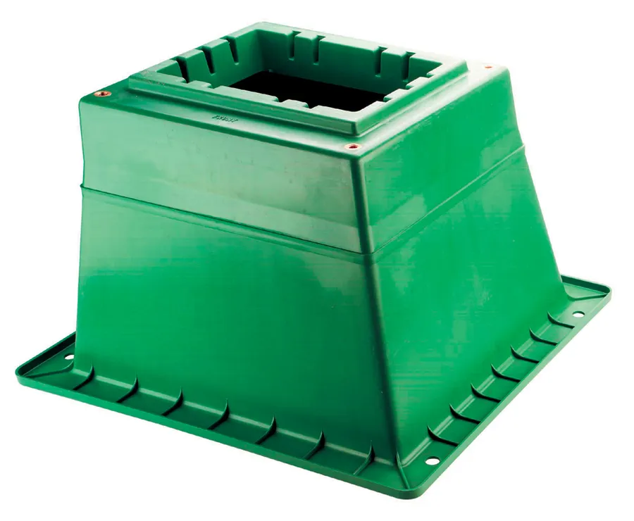 Pillar Base With Button Bolt Kit - Green