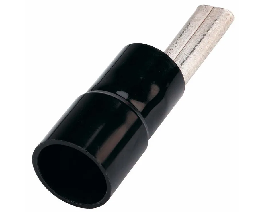 Pin Connector 25mm2 Black (pack of 10)