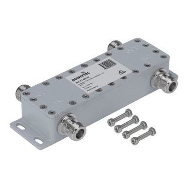 Powertec 2x2 Hybrid Combiner, 700-3800MHz, N Female, -155dBc