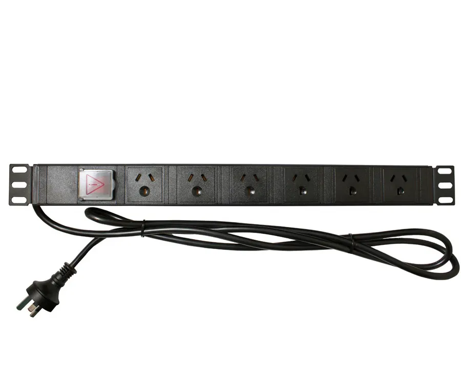 POWER RAIL HORIZONTAL PDU 6 WAY