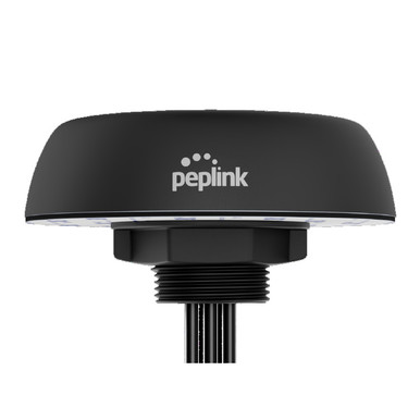 Peplink Mobility 20G (Puma-201-Q-B-1), 2xLTE/5G, 1xGPS, 600-6000MHz, IP68, QMA, Black, 1 ft / 0.3m