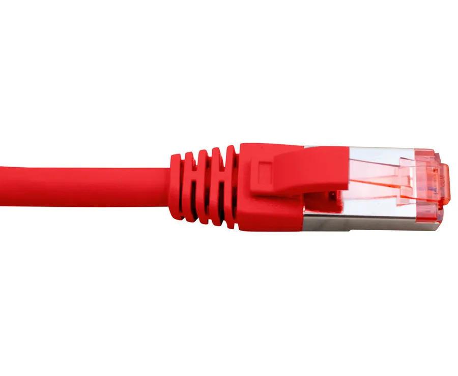 CAT6a Shielded Red Patch Lead 2m