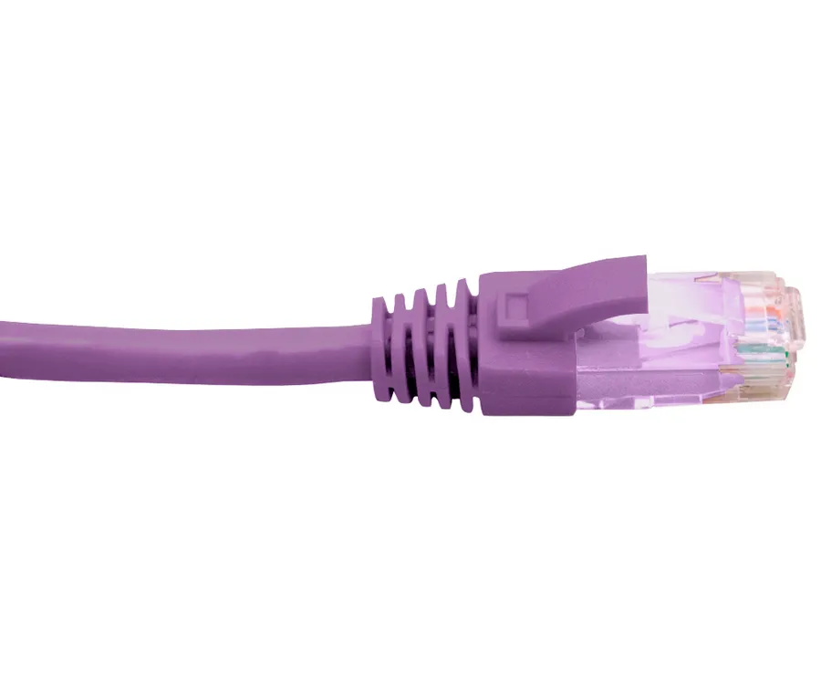 PATCH LEAD CAT6 PURPLE 2M