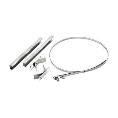 Fibox ARCA Pole Mounting Kit to Suit 600W Enclosures for 100-300mm OD Poles