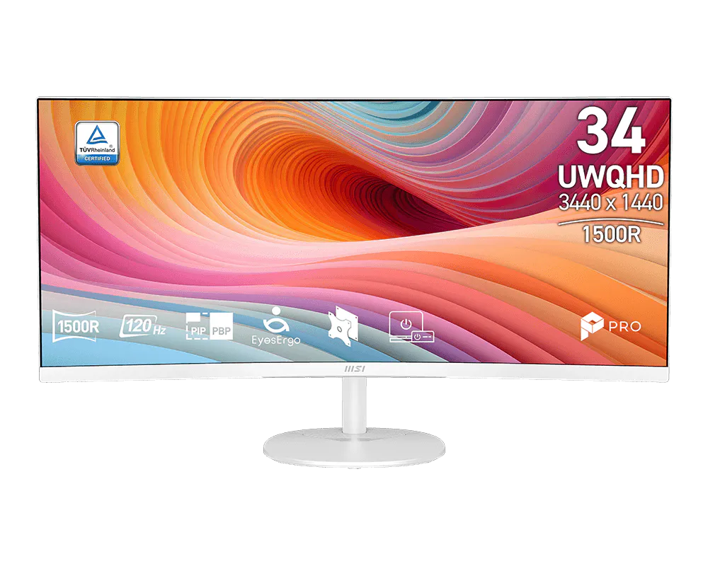 34" MSI PRO MP341CQW E12 (UWQHD) MONITOR