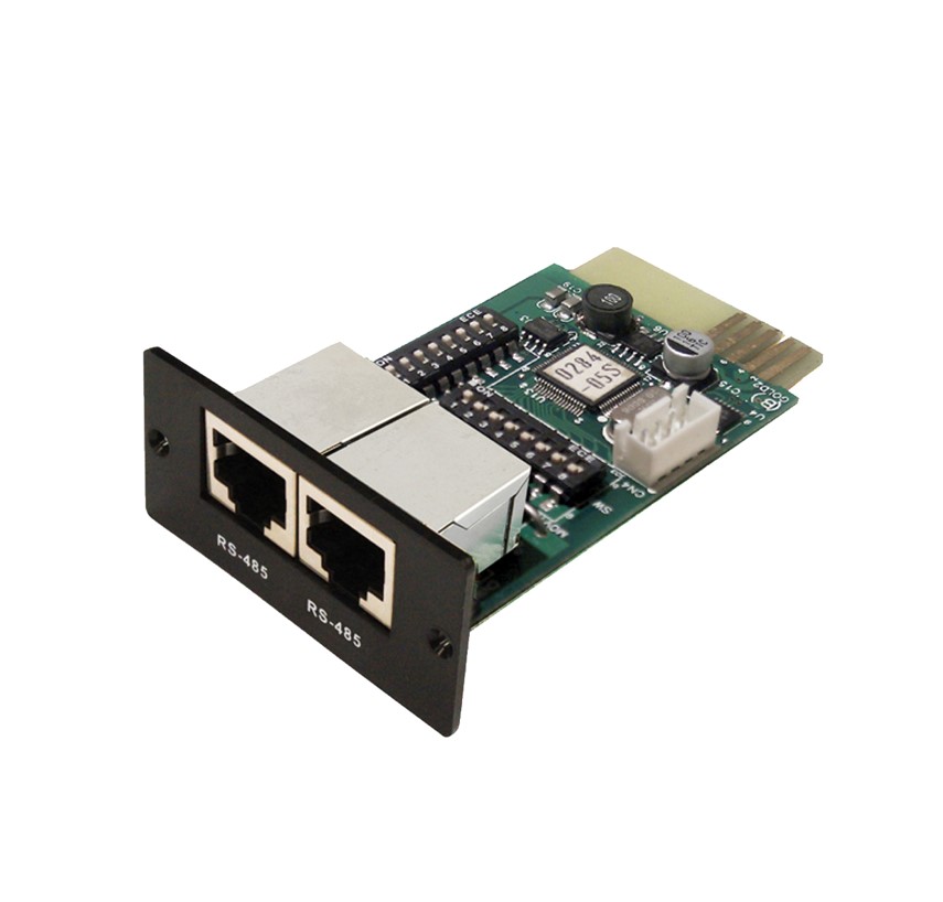 PowerShield Modbus communications card to communicate with Building Management Systems, enhances communication capabilities