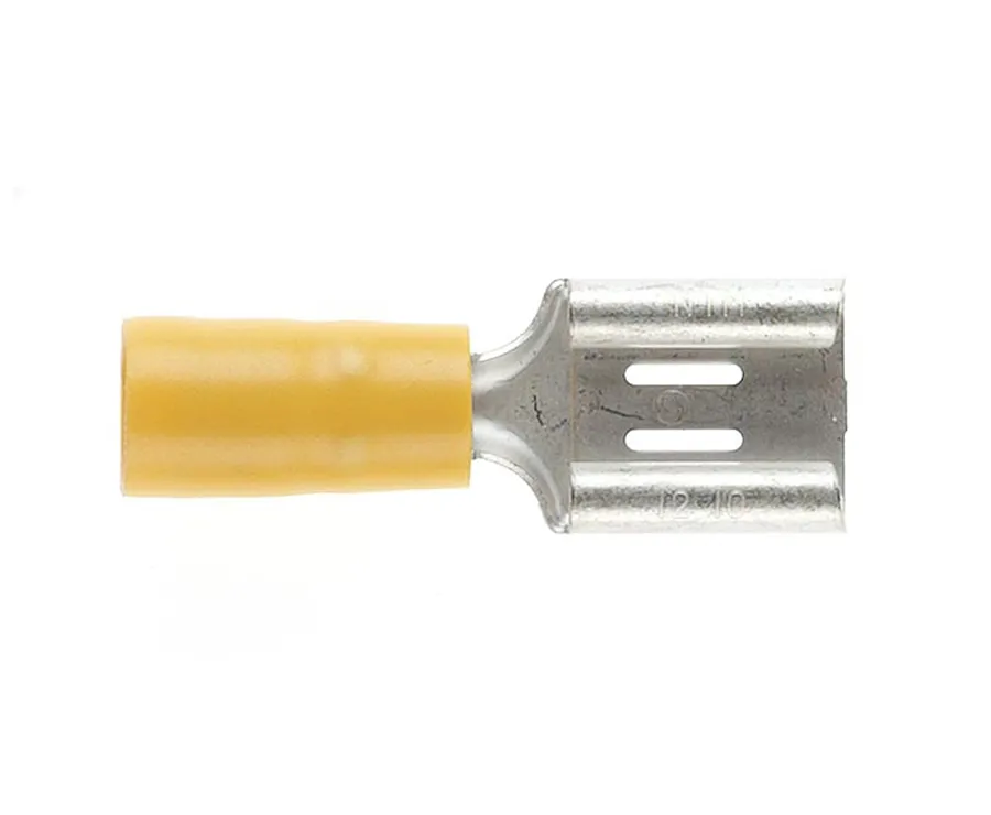 Yellow Q/C 9.5*0.8mm Tab DG (pack of 25)