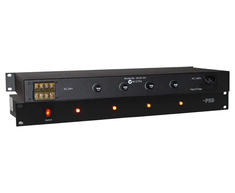 AC 24V 4A 1RU RACK MOUNT POWER SUPPLY
