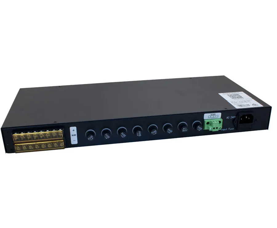 DC 48V 7A 1RU RACK Mount P.S.U