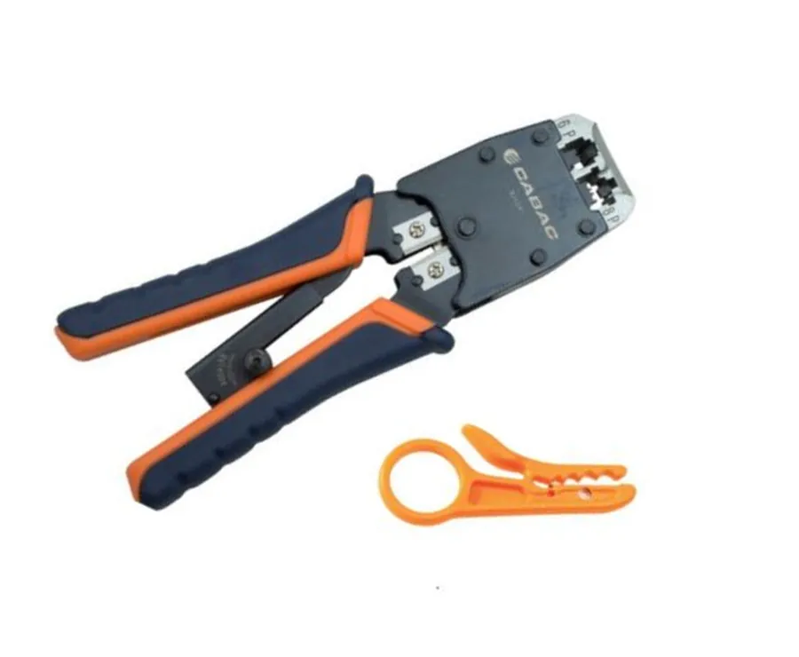 PREC.CRIMPER FOR RJ12/RJ45 C/W STRIPPER