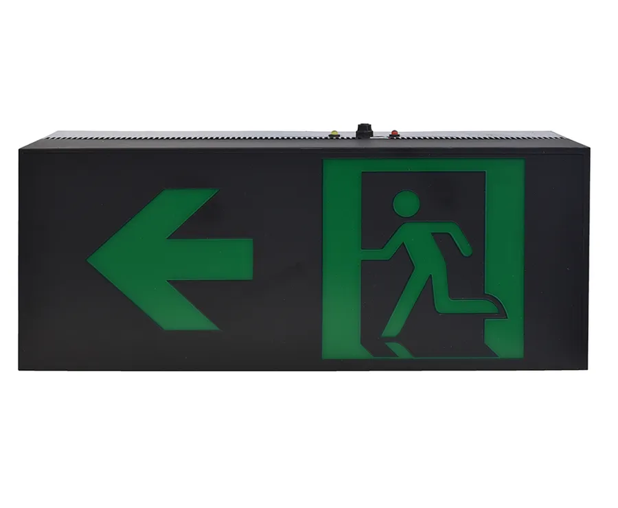 DIFFUSER CLASSIC EXIT WALL LT ARROW BLK