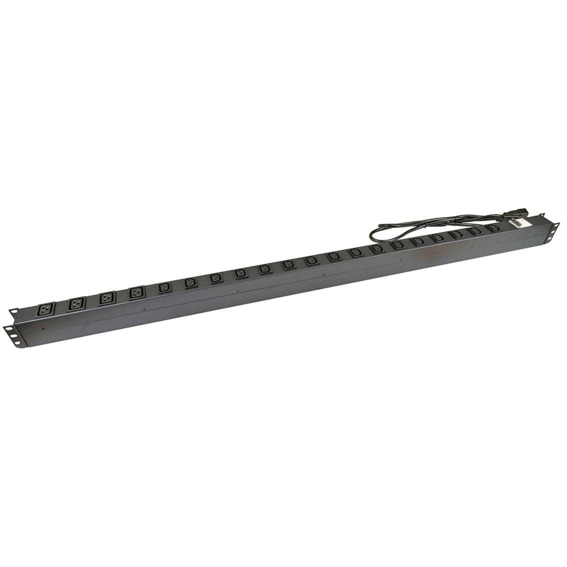 PowerShield Vertical PDU with IEC C20 Input, 16 x C13 outlets, 4 x C19, provides reliable power distribution for vertical installations
