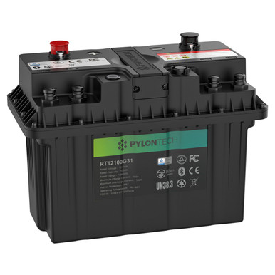 Pylontech IP67 12V 100Ah Lithium Ion Battery LifePO4 RT12100G31