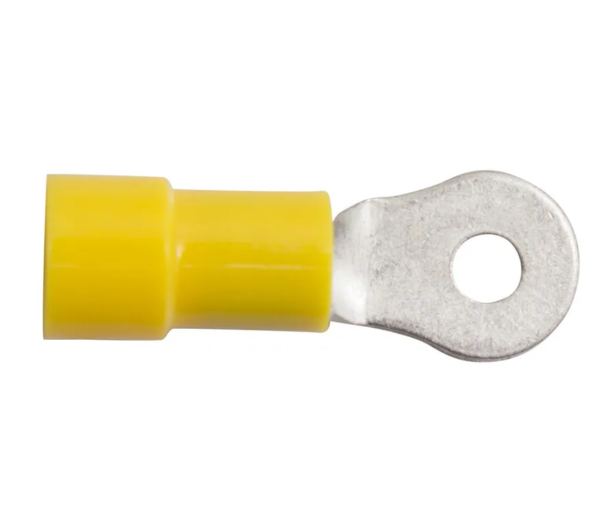 TERMINAL RING YELLOW 3MM STUD (pack of 50)