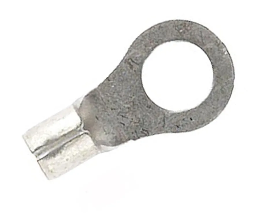TERMINAL RING UNINSULATED 4MM STUD (pack of 100)