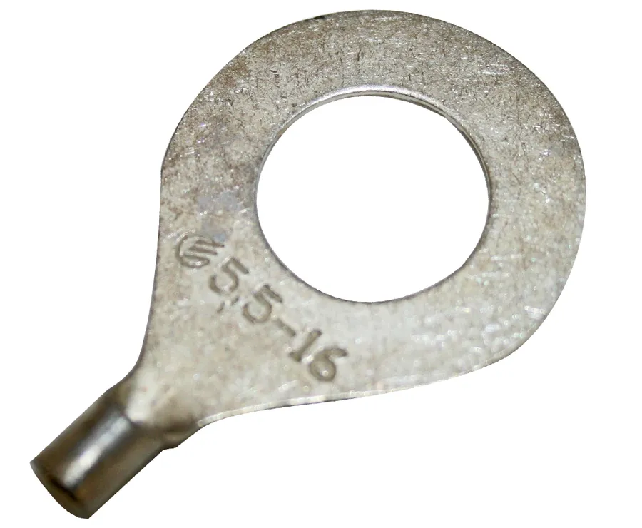 TERMINAL RING UNINSULATED 16MM STUD (pack of 50)