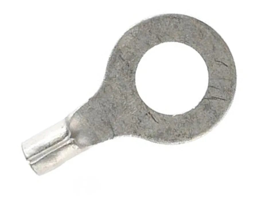 TERMINAL RING UNINSULATED 6MM STUD (pack of 100)